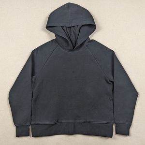 BR Standard Banana Republic Hoodie Sweatshirt Black Pullover Women's Sz Small